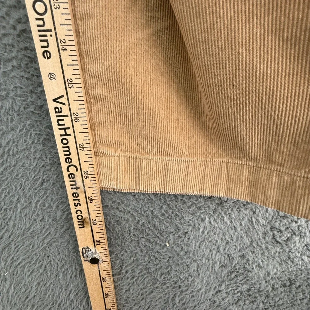 Brooks Brothers 346 Tan Corduroy Pants Mens W40 L30 Straight Fit Cotton‎ Casual